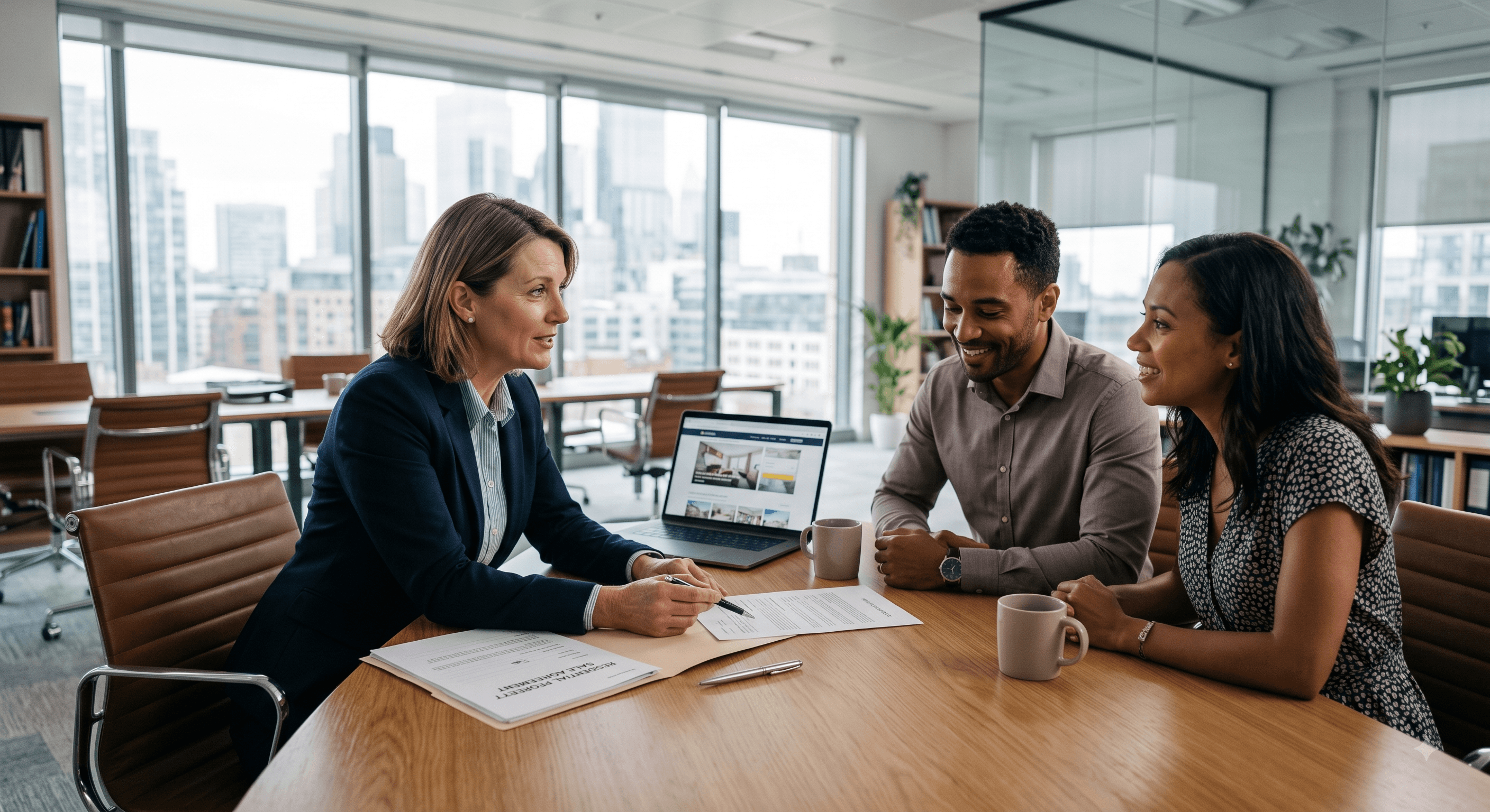 Real estate activities on a fee or contract basis